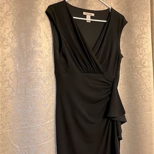 White House Black Market Black Bodycon Dress. Size M.